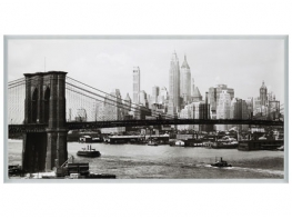 Lower Manhattan & the Bridge 0xFFFFFF